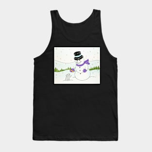 Snowman Tank Top